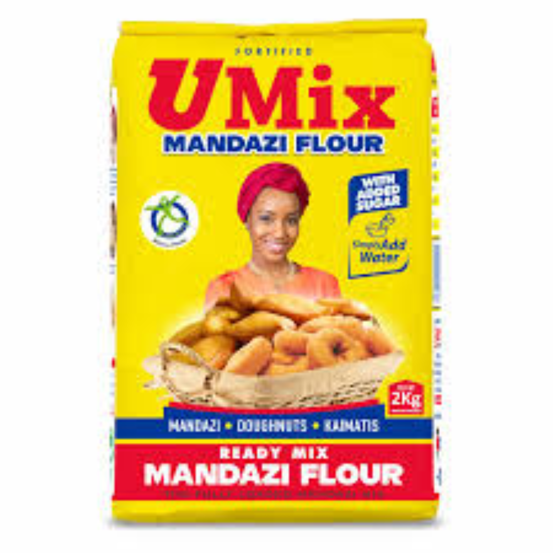 U-MIX MANDAZI FLOUR W SUGAR 2KG